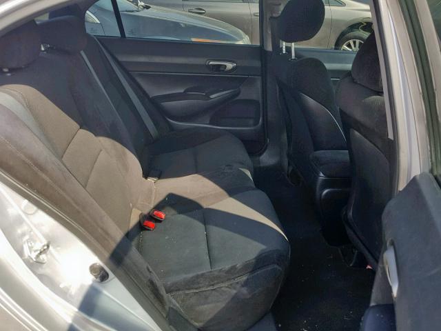 2HGFA1F63AH527277 - 2010 HONDA CIVIC LX-S فضي صورة 6