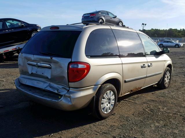 1C4GP45RX5B112891 - 2005 CHRYSLER TOWN & COU BEIGE photo 4