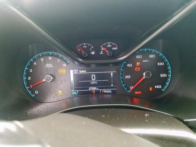 1GCGSCEN4J1294433 - 2018 CHEVROLET COLORADO L BLACK photo 8