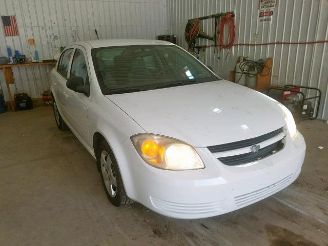 1G1AK52FX57578496 - 2005 CHEVROLET COBALT WHITE photo 1