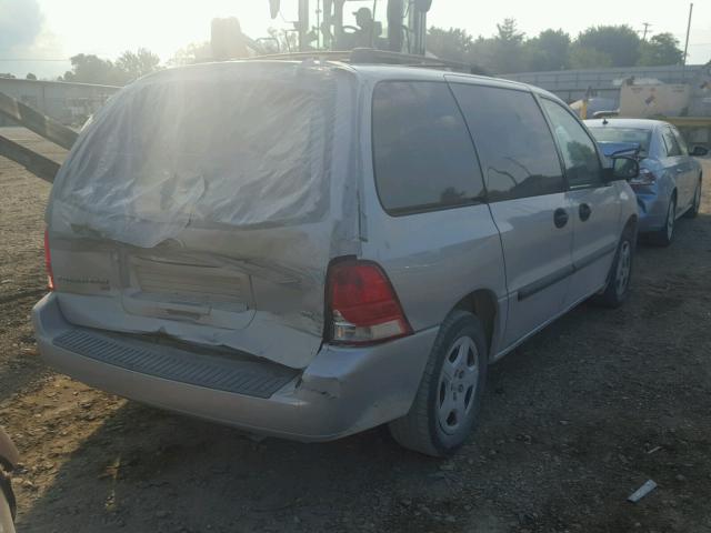 2FMDA51287BA25177 - 2007 FORD FREESTAR S GRAY photo 4