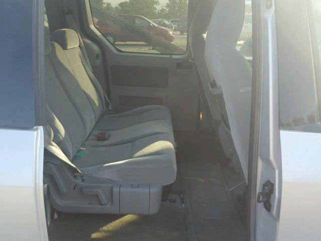 2FMDA51287BA25177 - 2007 FORD FREESTAR S GRAY photo 6