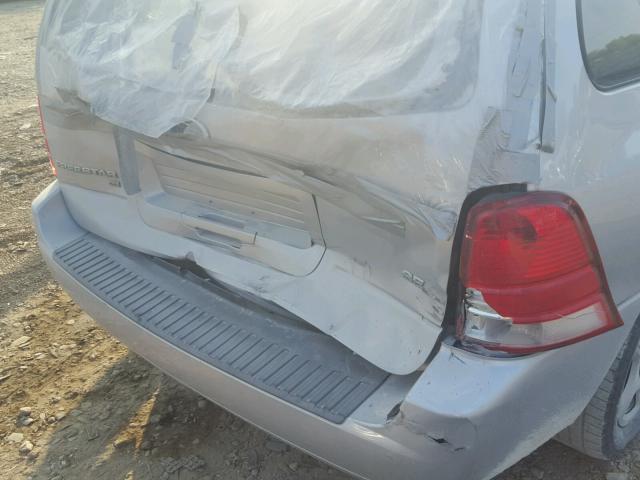 2FMDA51287BA25177 - 2007 FORD FREESTAR S GRAY photo 9