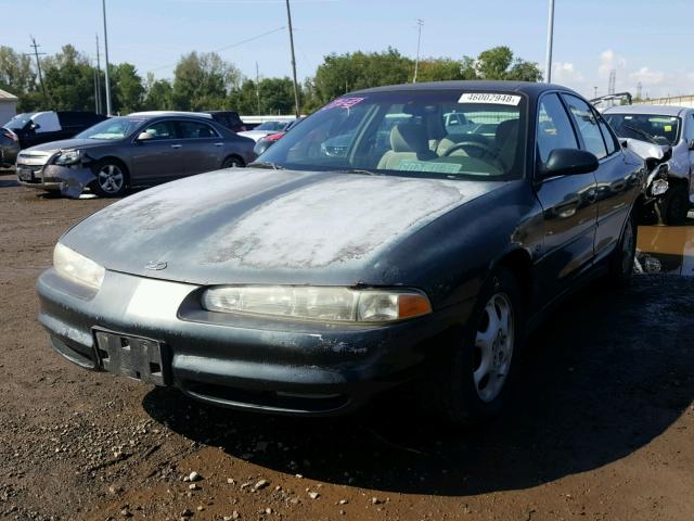 1G3WS52K9XF335748 - 1999 OLDSMOBILE INTRIGUE G GREEN photo 2