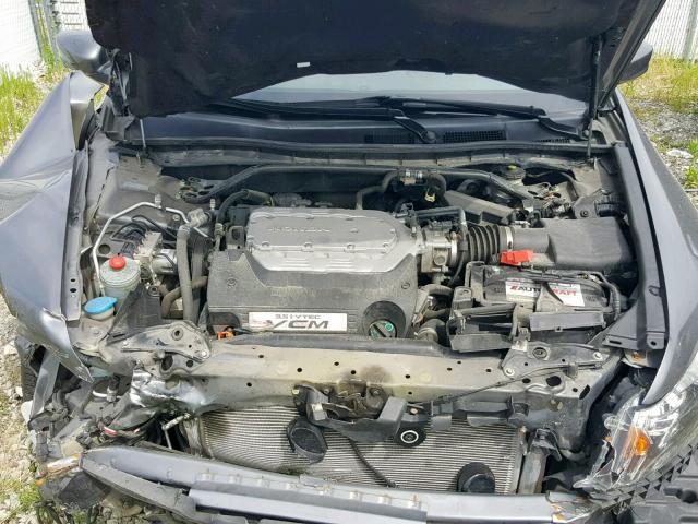 1HGCP368X8A019685 - 2008 HONDA ACCORD EXL GRAY photo 7