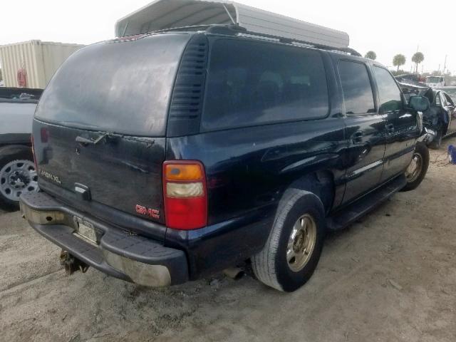 3GKEC16Z22G199693 - 2002 GMC YUKON XL C BLACK photo 4