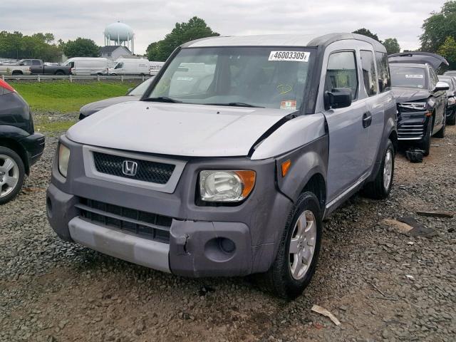 5J6YH27503L031979 - 2003 HONDA ELEMENT EX SILVER photo 2