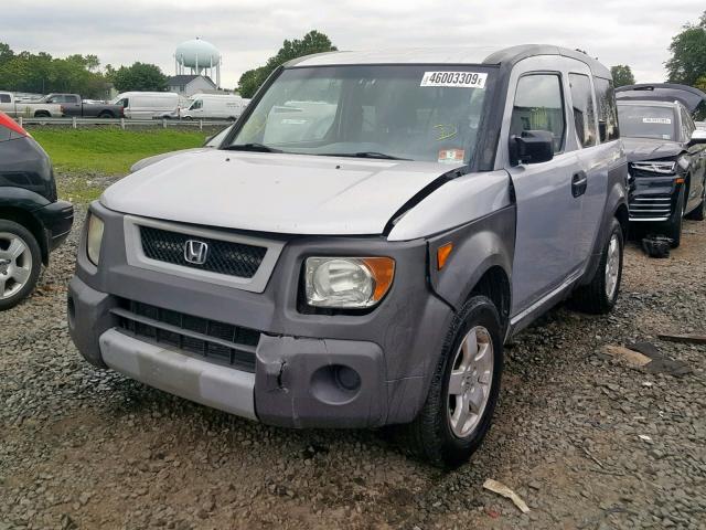 5J6YH27503L031979 - 2003 HONDA ELEMENT EX SILVER photo 9