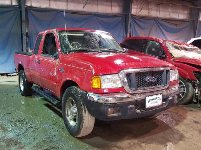 1FTZR45E64TA05572 - 2004 FORD RANGER SUP RED photo 1