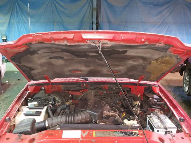 1FTZR45E64TA05572 - 2004 FORD RANGER SUP RED photo 7