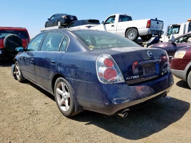 1N4BL11DX6C141730 - 2006 NISSAN ALTIMA SE BLUE photo 3