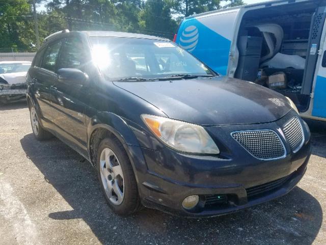 5Y2SL638X5Z476540 - 2005 PONTIAC VIBE BLACK photo 1