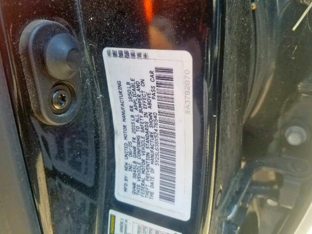 5Y2SL638X5Z476540 - 2005 PONTIAC VIBE BLACK photo 10