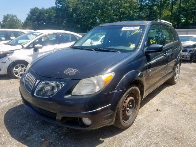 5Y2SL638X5Z476540 - 2005 PONTIAC VIBE BLACK photo 2