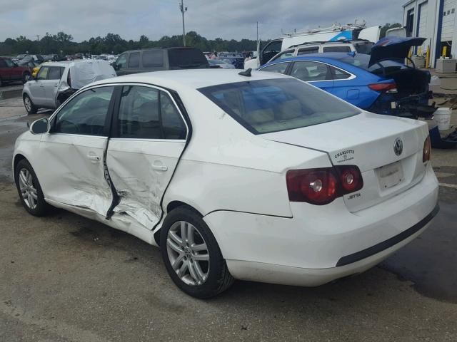 3VWRL71K09M055952 - 2009 VOLKSWAGEN JETTA TDI WHITE photo 3