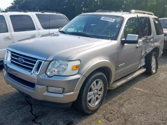 1FMEU64E98UA10898 - 2008 FORD EXPLORER E BEIGE photo 2