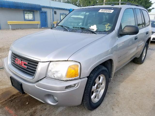 1GKDT13SX42225178 - 2004 GMC ENVOY SILVER photo 2