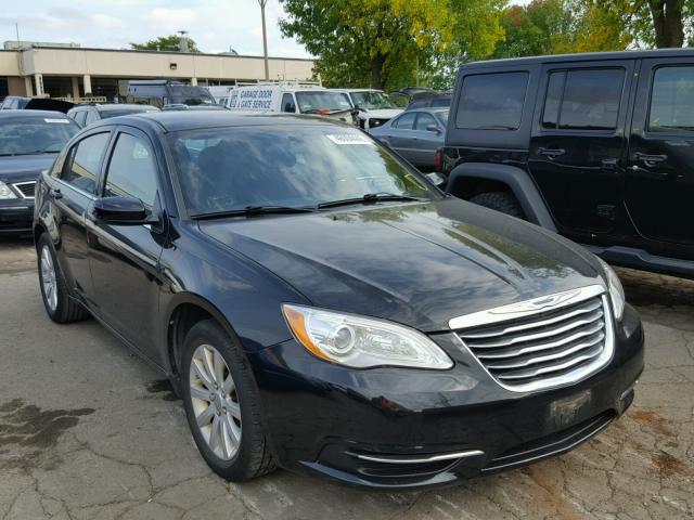 1C3CCBBB5DN503860 - 2013 CHRYSLER 200 TOURIN BLACK photo 1