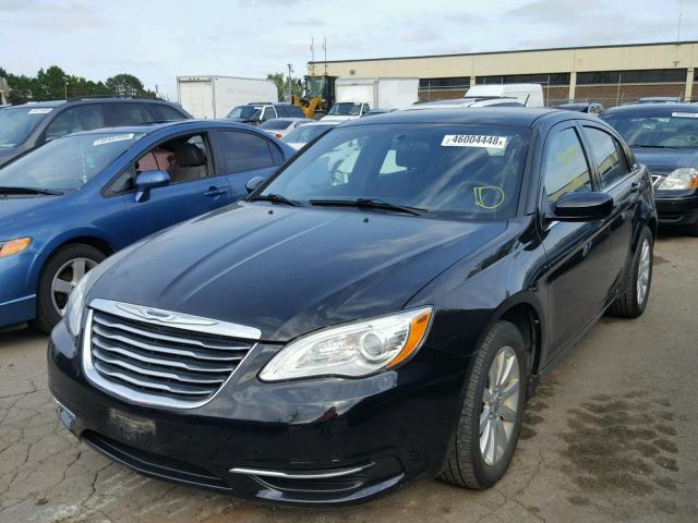 1C3CCBBB5DN503860 - 2013 CHRYSLER 200 TOURIN BLACK photo 2