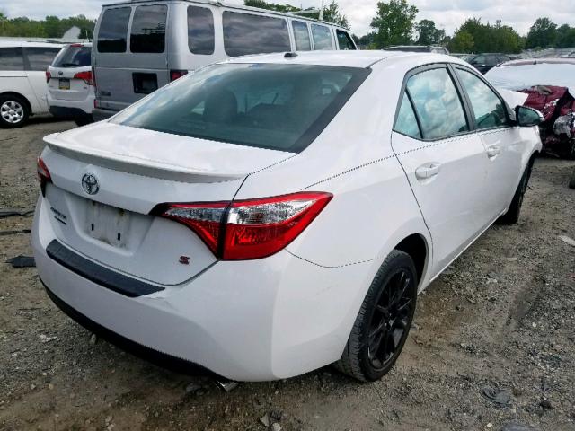 2T1BURHE6GC546724 - 2016 TOYOTA COROLLA L WHITE photo 4