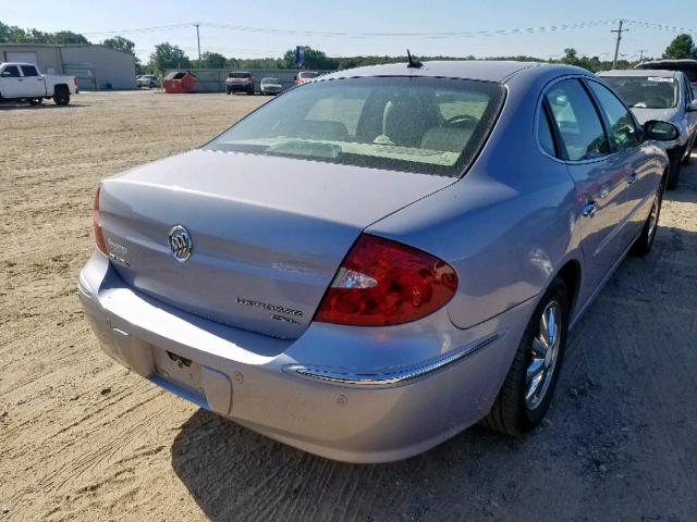 2G4WD582161254004 - 2006 BUICK LACROSSE C SILVER photo 4