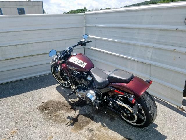 1HD1YHK18JC020707 - 2018 HARLEY-DAVIDSON FXBRS BREA RED photo 3