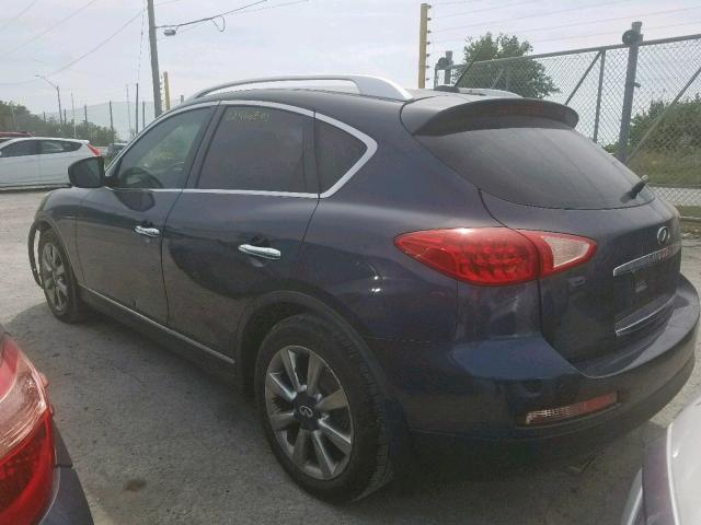 JNKAJ09F98M356538 - 2008 INFINITI EX35 BASE GRAY photo 3
