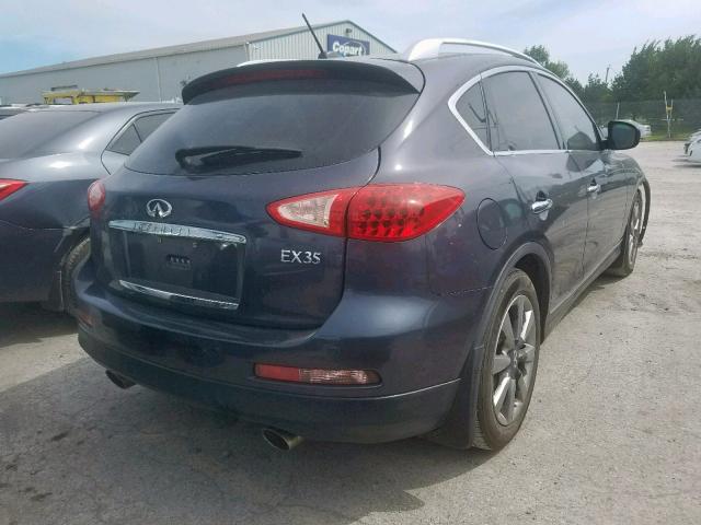 JNKAJ09F98M356538 - 2008 INFINITI EX35 BASE GRAY photo 4