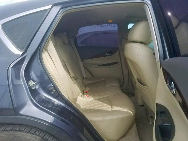 JNKAJ09F98M356538 - 2008 INFINITI EX35 BASE GRAY photo 6