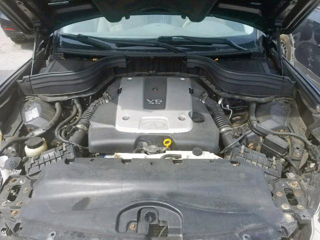 JNKAJ09F98M356538 - 2008 INFINITI EX35 BASE GRAY photo 7