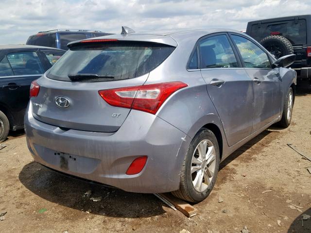 KMHD35LE9DU082043 - 2013 HYUNDAI ELANTRA GT GRAY photo 4