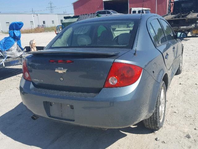 1G1AL55F877388806 - 2007 CHEVROLET COBALT LT GRAY photo 4