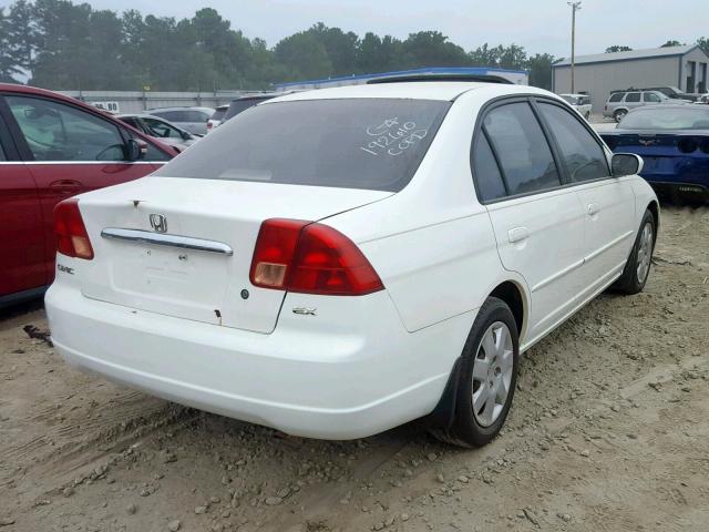 1HGES25792L071332 - 2002 HONDA CIVIC EX GRAY photo 4