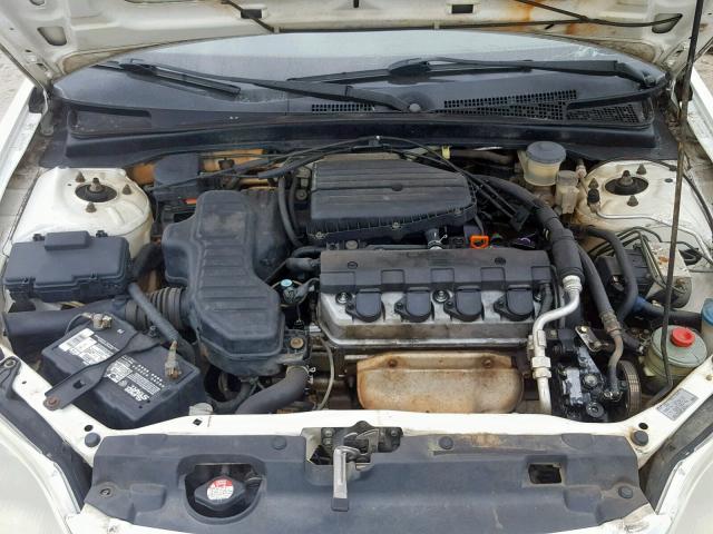 1HGES25792L071332 - 2002 HONDA CIVIC EX GRAY photo 7