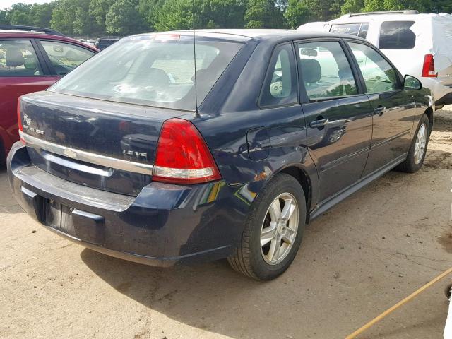 1G1ZT64855F156579 - 2005 CHEVROLET MALIBU MAX 蓝色 照片 4