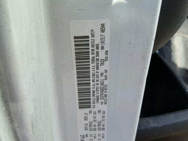 3C6TRVAG6EE106311 - 2014 RAM PROMASTER 白色 照片 10