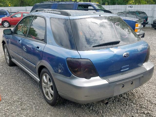 JF1GG63647G801941 - 2007 SUBARU IMPREZA OU BLUE photo 3