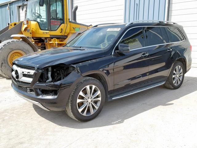 4JGDF7CE6DA201350 - 2013 MERCEDES-BENZ GL 450 4MA BLACK photo 2