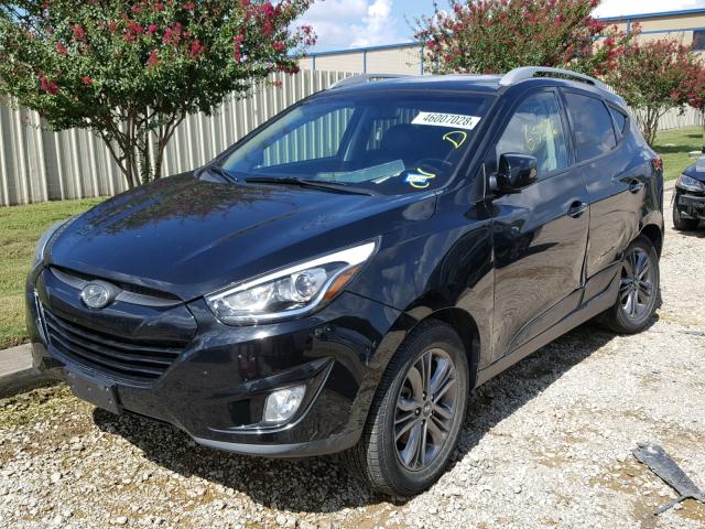 KM8JU3AG8FU063866 - 2015 HYUNDAI TUCSON LIM BLACK photo 2