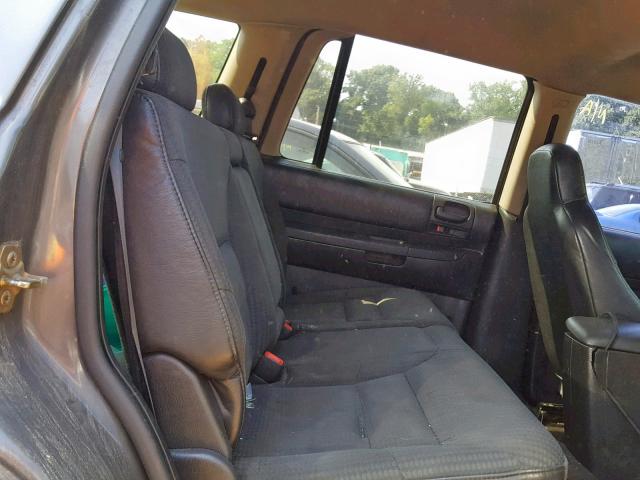 1B4HS38N52F195489 - 2002 DODGE DURANGO SP GRAY photo 6