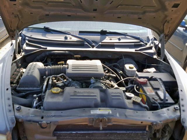 1B4HS38N52F195489 - 2002 DODGE DURANGO SP GRAY photo 7