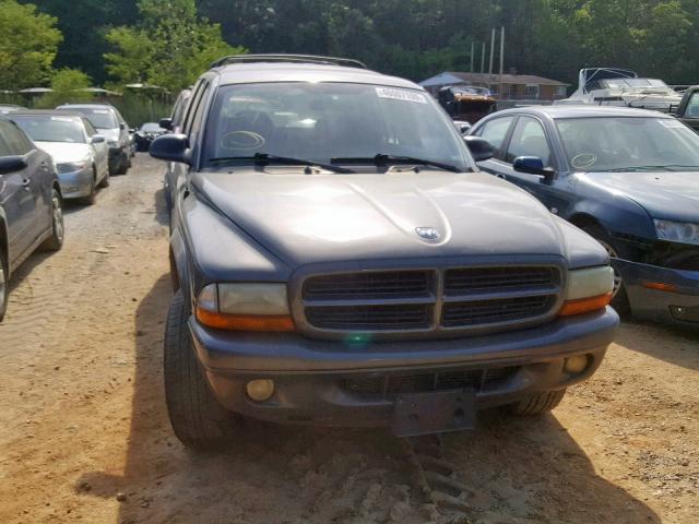 1B4HS38N52F195489 - 2002 DODGE DURANGO SP GRAY photo 9