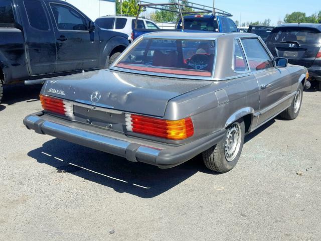 10704412051830 - 1979 MERCEDES-BENZ 450 SL GRAY photo 4