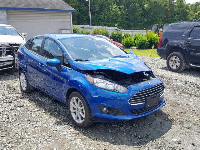 3FADP4BJ0KM136662 - 2019 FORD FIESTA SE BLUE photo 1