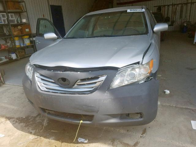 4T1BE46K97U507729 - 2007 TOYOTA CAMRY NEW SILVER photo 9