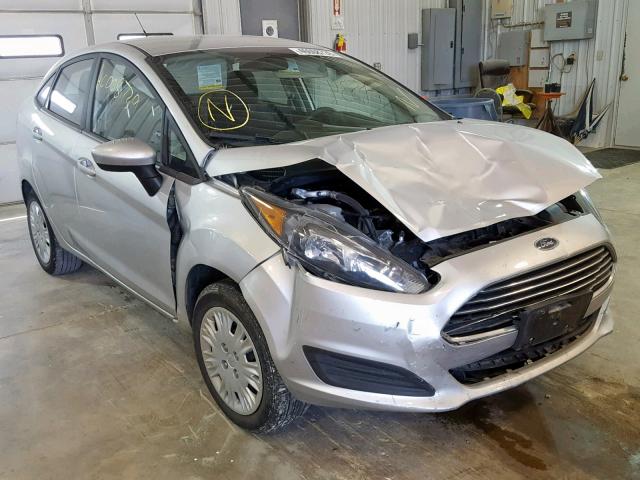 3FADP4AJXJM136460 - 2018 FORD FIESTA S SILVER photo 1