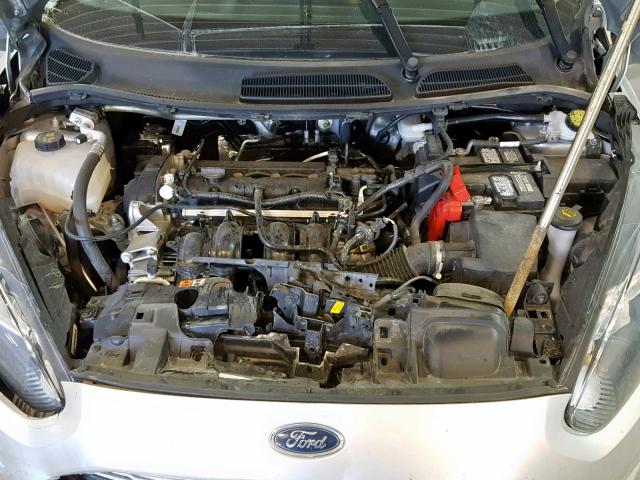 3FADP4AJXJM136460 - 2018 FORD FIESTA S SILVER photo 7