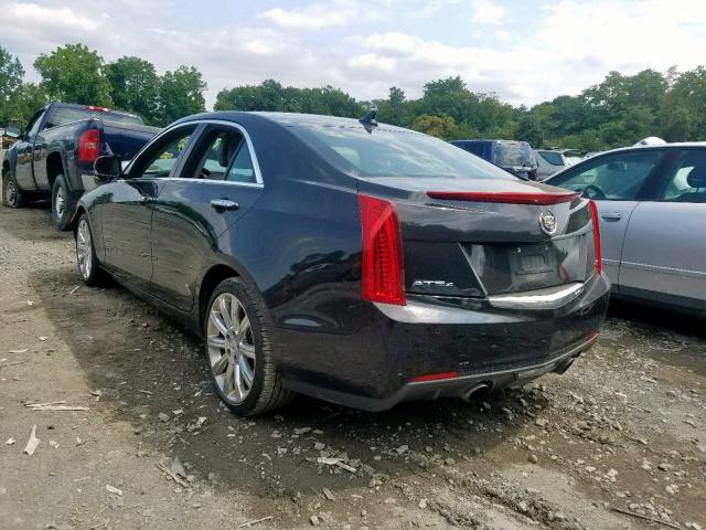 1G6AL5S38E0168205 - 2014 CADILLAC ATS PREMIU BLACK photo 3