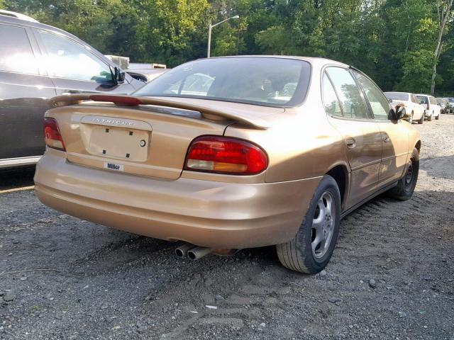 1G3WS52K5WF326012 - 1998 OLDSMOBILE INTRIGUE G GOLD photo 4