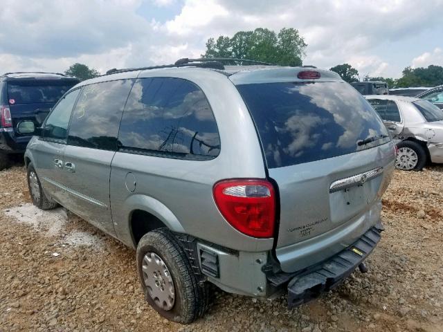 2C4GP44353R116584 - 2003 CHRYSLER TOWN & COU GRAY photo 3